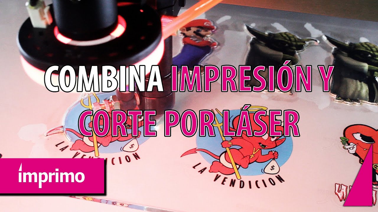 🏮🖨️¡Combina Impresión y corte por láser con SUPERBABY Y CORTADORA LC 1060 CCD!🏮🖨️