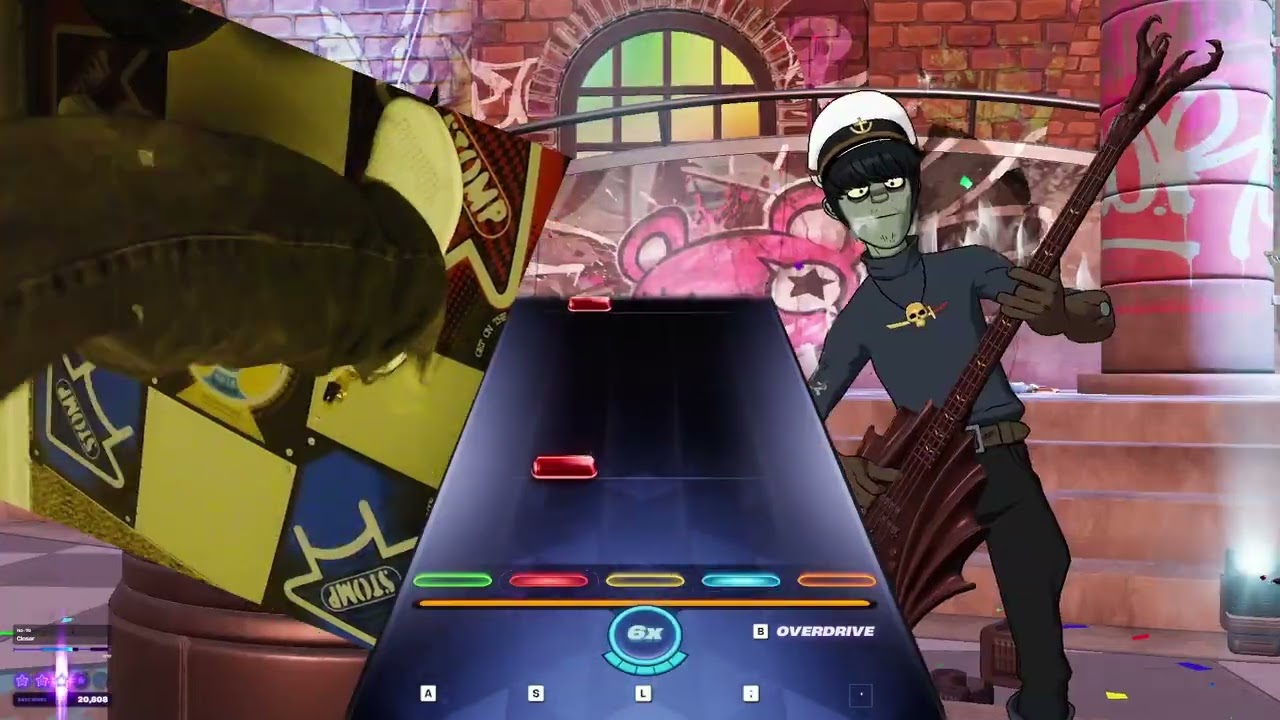 Pump It Up Fortnite Festival Expert: Closer Ne-Yo Bass