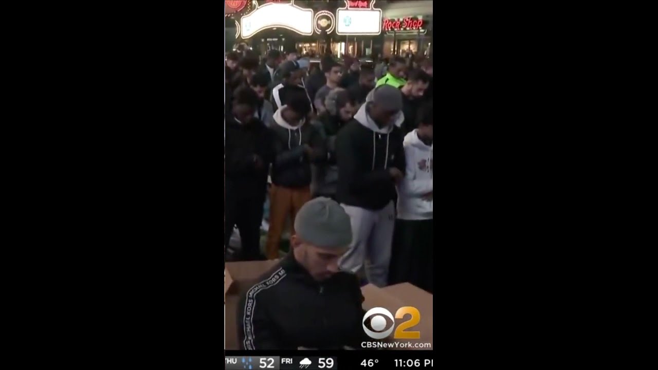 My Taraweeh in Times Square event goes VIRAL!!! #SHORTS