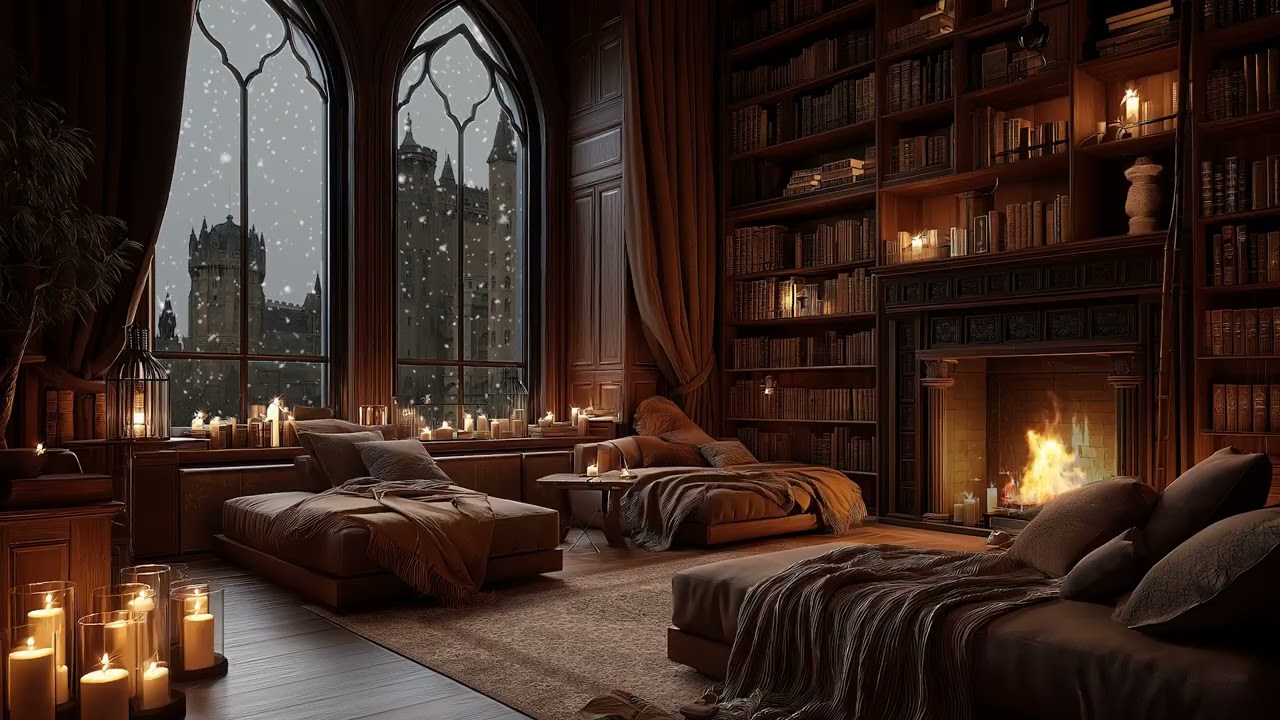Crackling Fireplace ASMR 🔥 Sleep, Comfort & Deep Relaxation Ambience