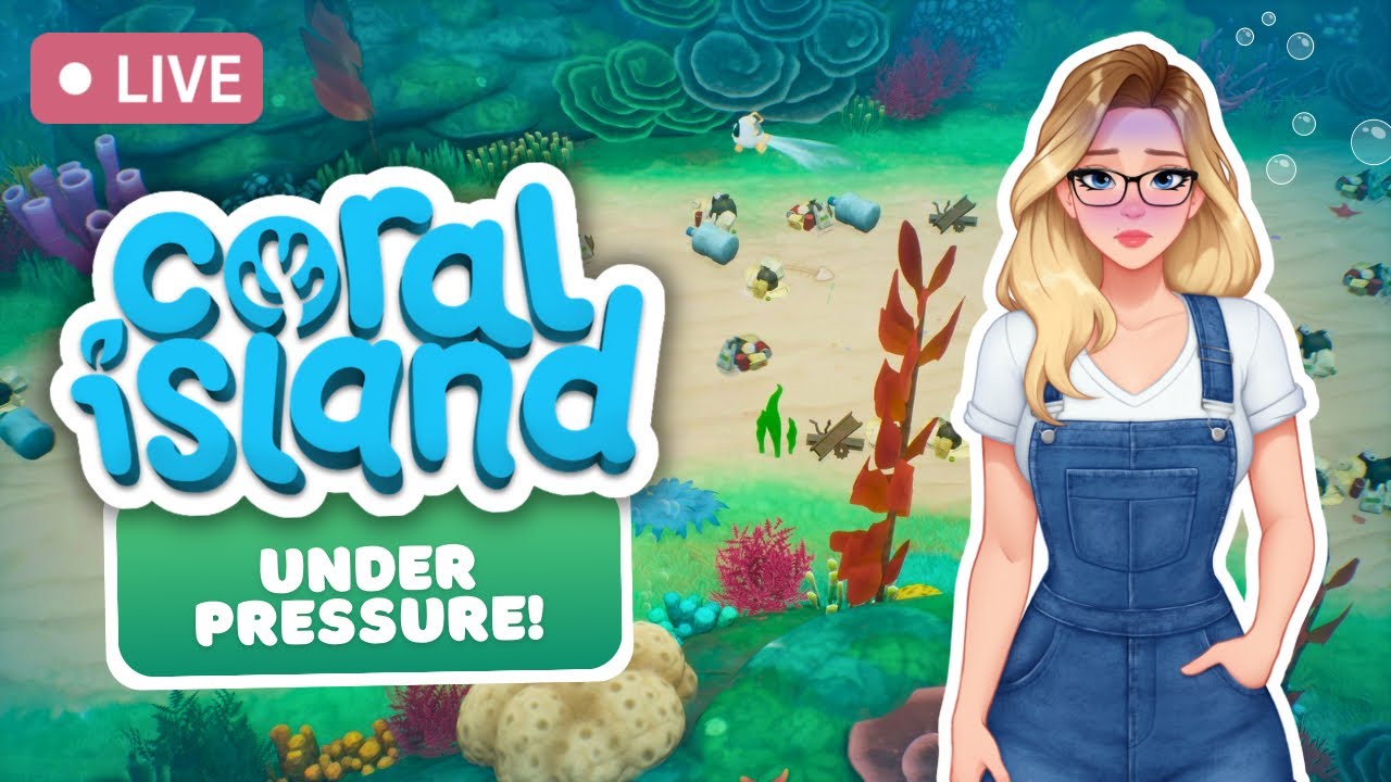🔴 Exploring MORE of the Coral Island Update (1.3) 🏝️