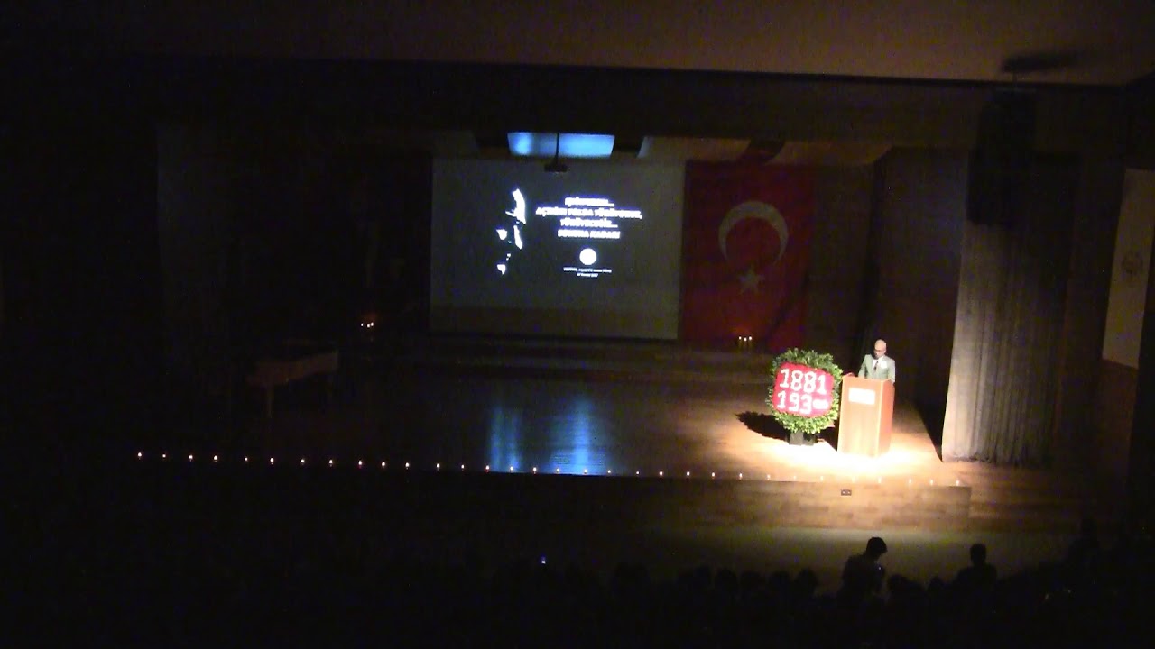 10 KASIM Gazi Mustafa Kemal Atatürk'ü Anma Töreni