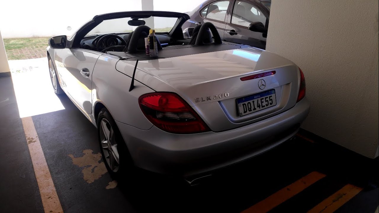 Manutenção capota Mercedes SLK - Gummi Pfledge