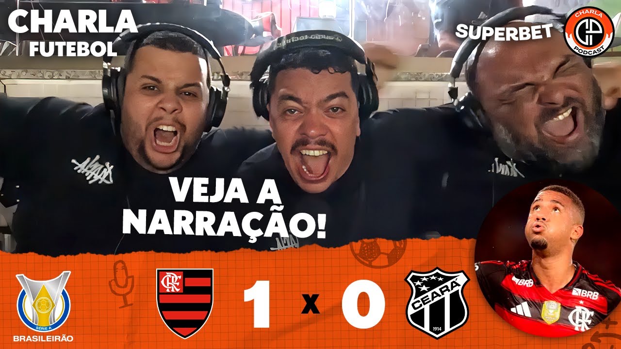 FLAMENGO 1 x 0 CEAR&Aacute; - FLAMENGO CAMPE&Atilde;O DO BRASILEIR&Atilde;O (BRUNO CANTARELLI)