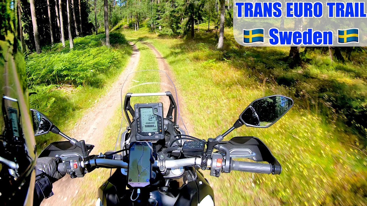 Trans Euro Trail TET sweden: лучшие моменты # 3