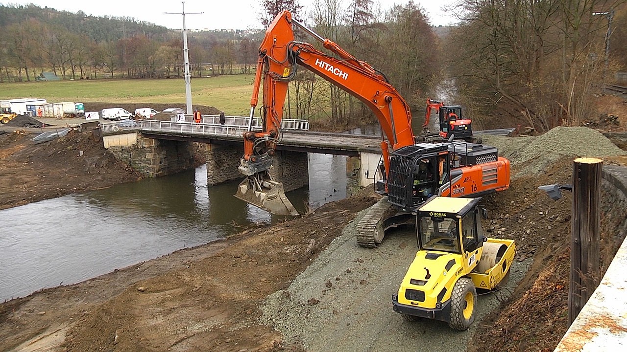 Arbeiten an der Noßwitzbrücke haben begonnen