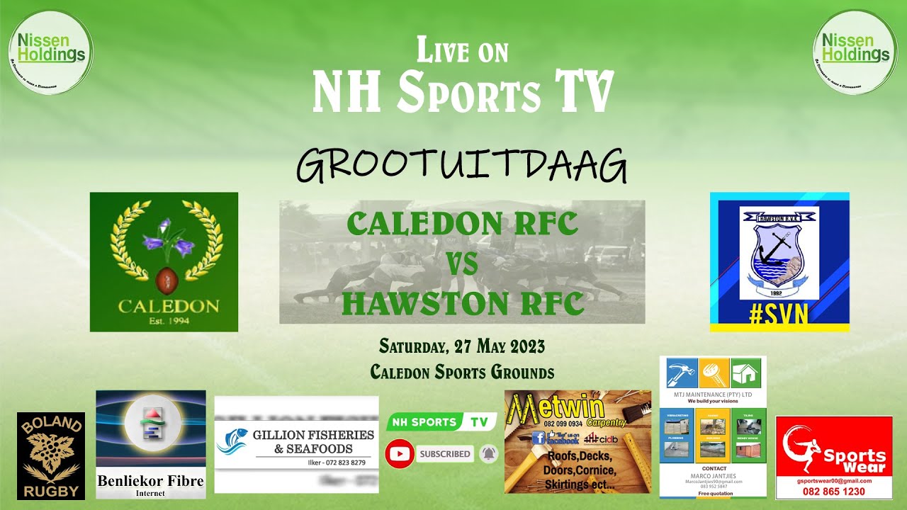 Highlights: Caledon RFC vs Hawston RFC | Boland Grootuitdaag | 2023