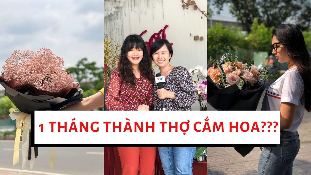 CHIA SẺ KINH NGHIỆM MỞ SHOP HOA - 1 TH&Aacute;NG TRỞ TH&Agrave;NH THỢ CẮM HOA CHUY&Ecirc;N NGHIỆP?
