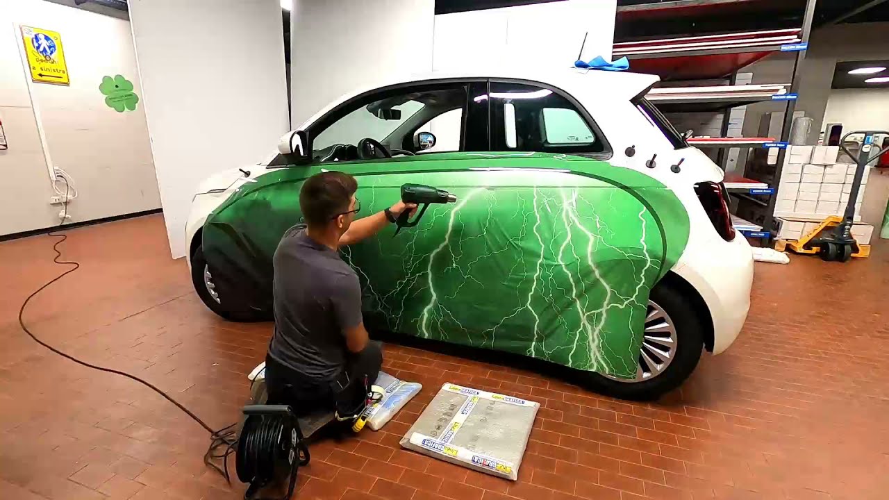 Wrapping auto per Nuova Carrozzeria Sestese!