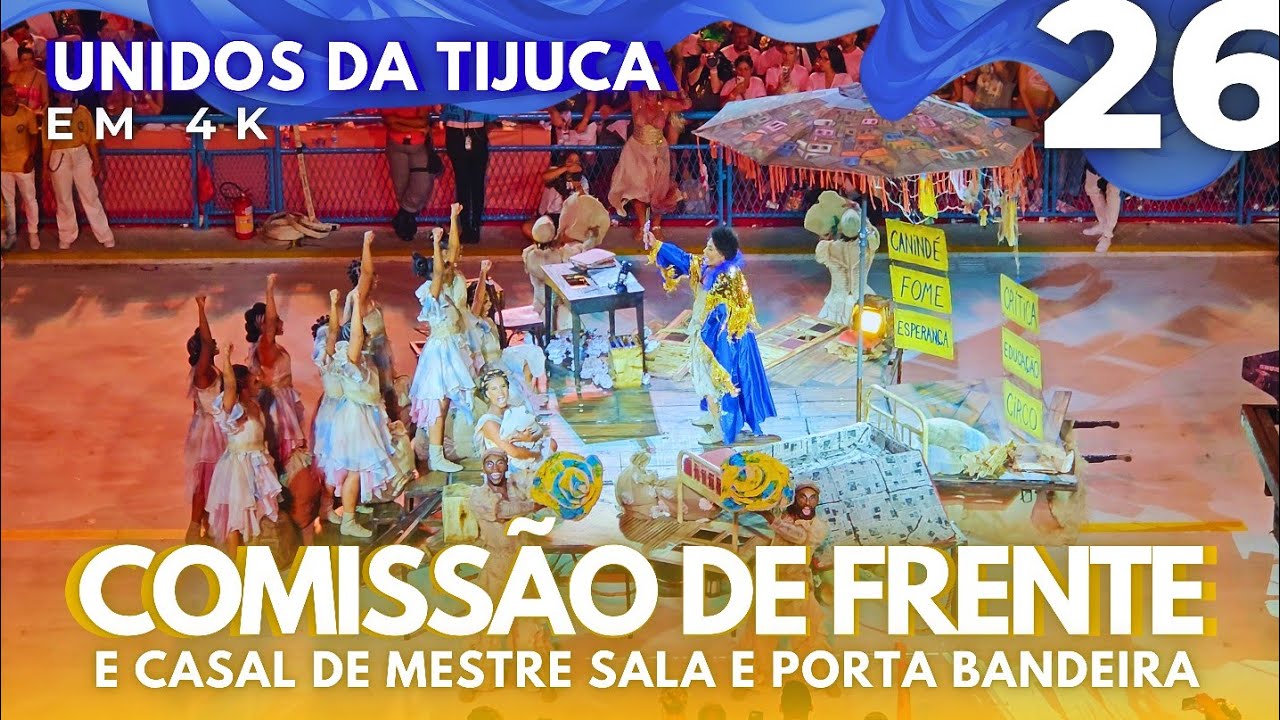 UNIDOS DA TIJUCA 2026 | COMISSÃO DE FRENTE E CASAL - RIO CARNAVAL 2026