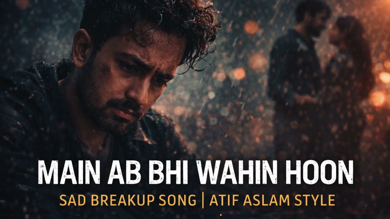 Main Ab Bhi Wahin Hoon | Atif Aslam Style Very Sad Breakup Song