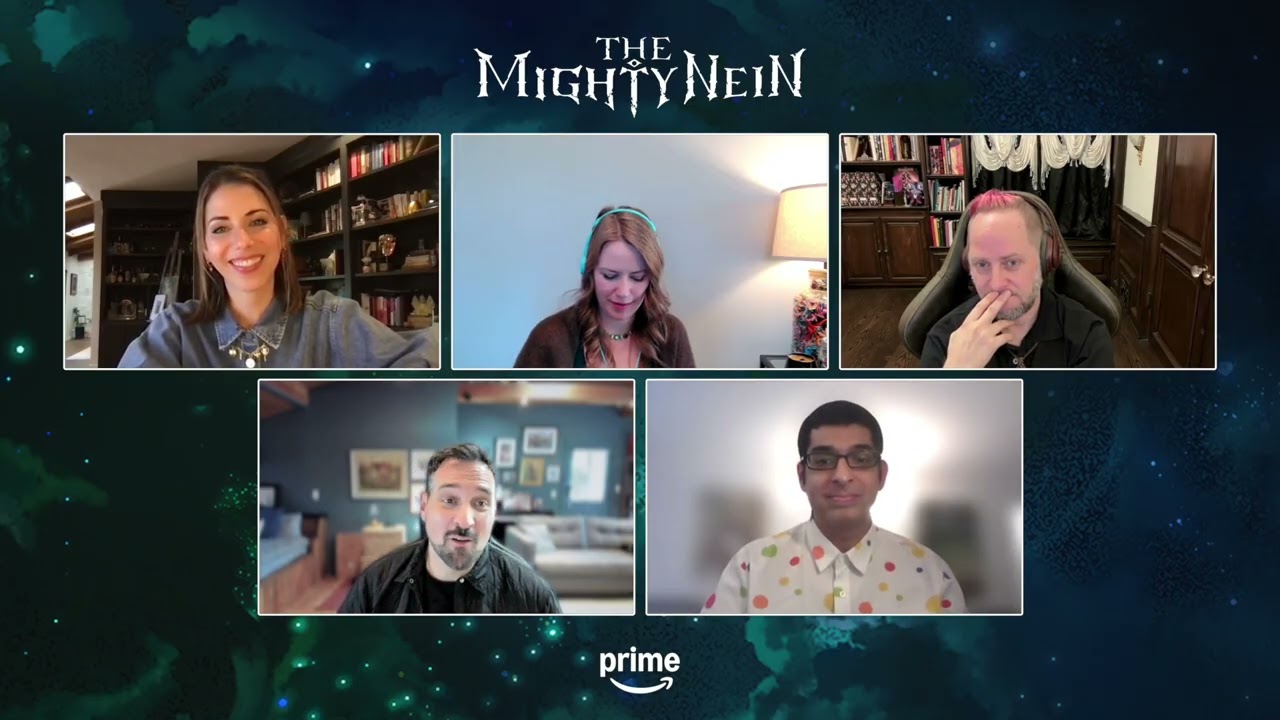 Создатели и актеры сериала THE MIGHTY NEIN представляют дизайн ведер для попкорна!