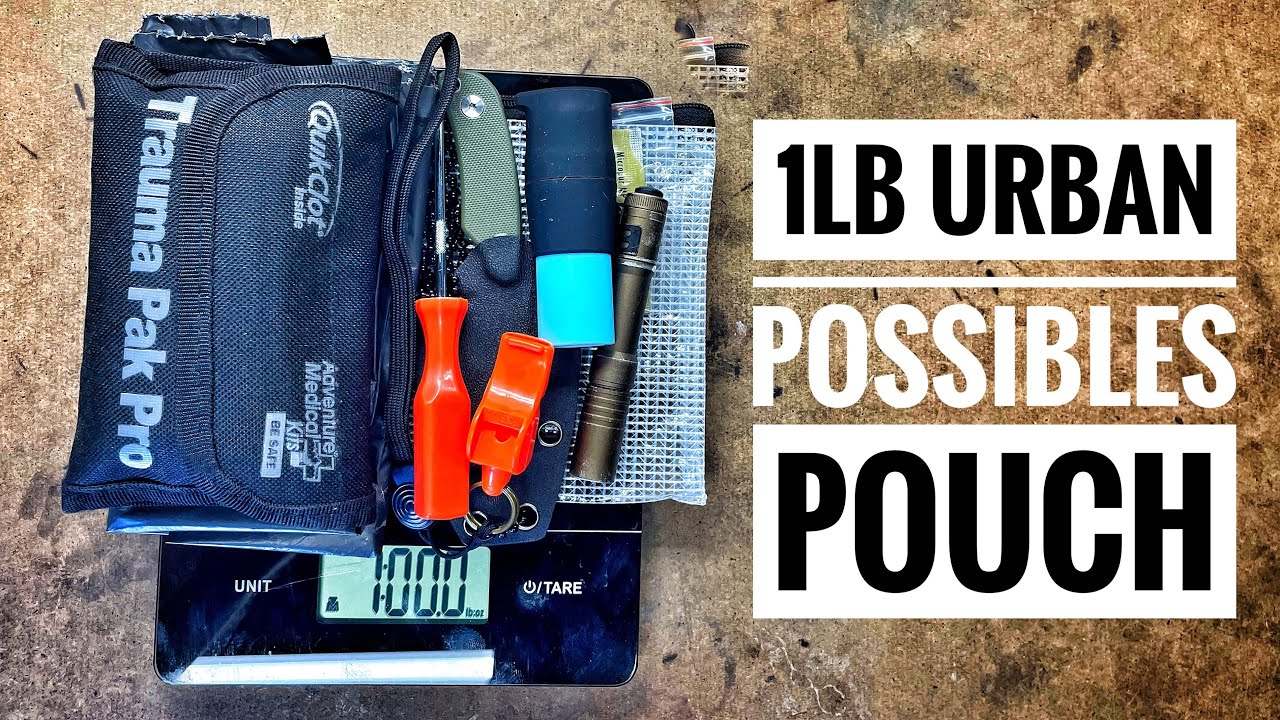 1lb Urban Possibles Pouch for Your EDC & Get Home Bag!