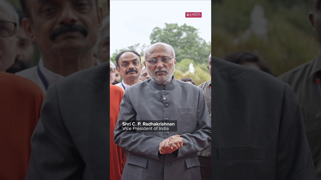 Success Beyond Knowledge: Shri C. P. Radhakrishnan, Vice President of India
