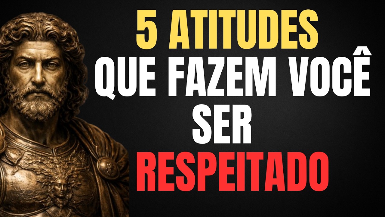 5 COMPORTAMENTOS FRIOS QUE FAZEM AS PESSOAS TE RESPEITAREM NA HORA | ESTOICISMO