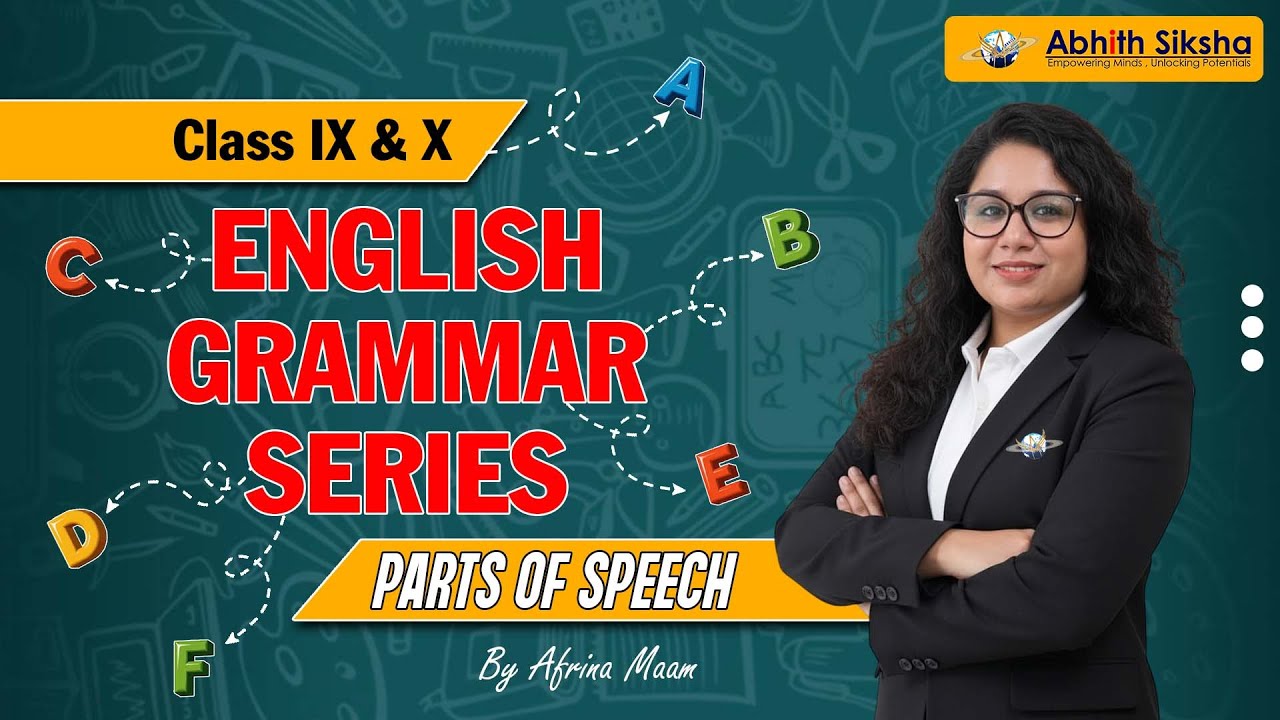 Parts of Speech in English | Complete Grammar Concept for Class 10 | Matric 2026