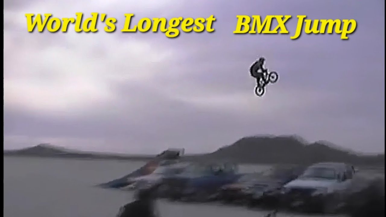 Colin Winkleman is the Guinness Book of World Record holder for longest BMX bicycle jump.
