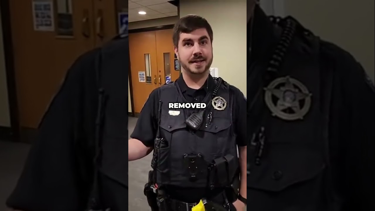 Deputy Confronts: Leave or Arrest! Courthouse Drama
