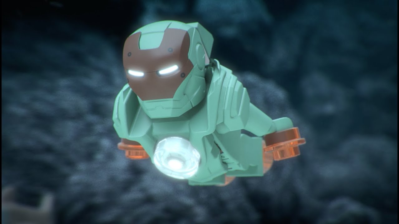 Iron Skull Sub Attack - LEGO Marvel Super Heroes - Mini Movie