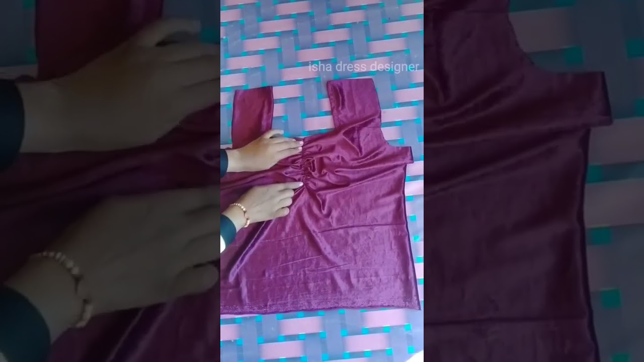 very easy velvet top cutting #yt #ytshorts #subscribe #viral #viralshorts #tranding  #shorts #diy