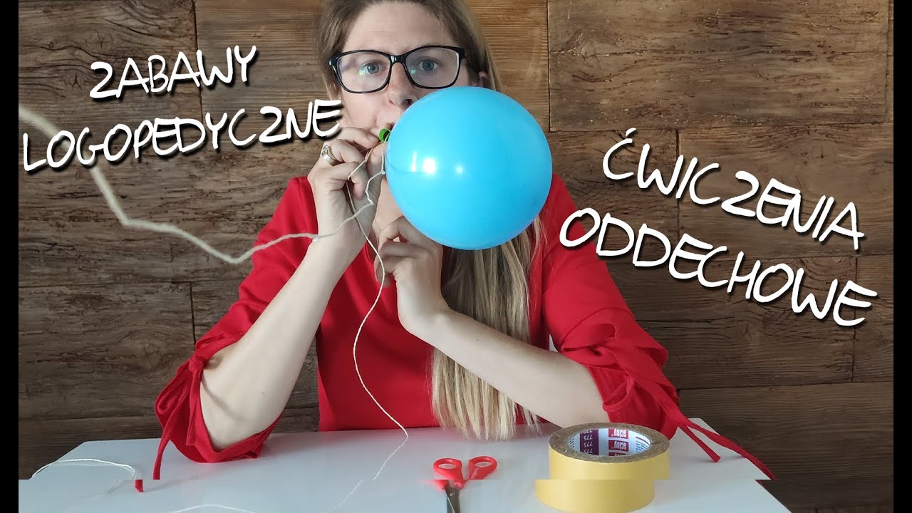 Zabawy logopedyczne. Ćwiczenie oddechowe #38