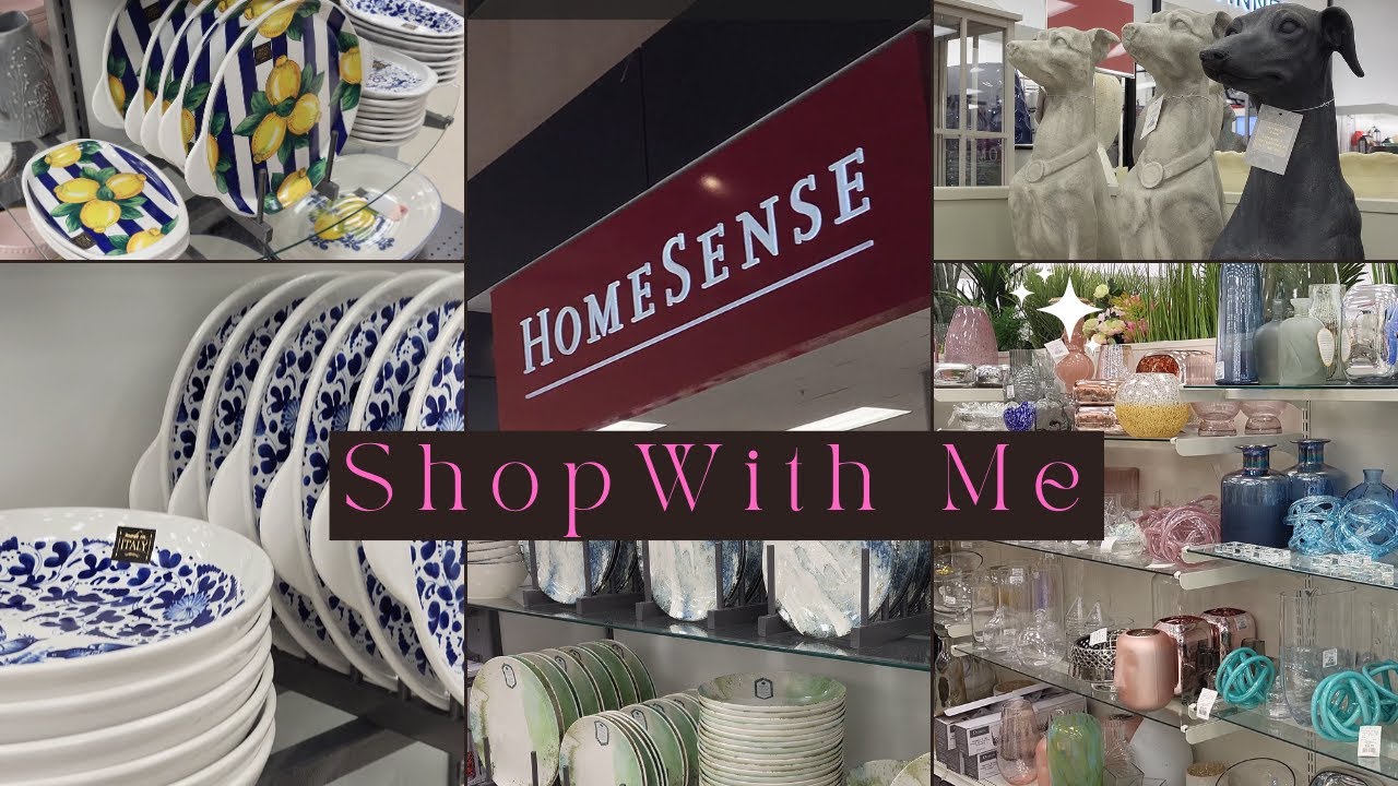 Jaw-Dropping Tour! Shop With Me at TJ Maxx HomeSense HomeGoods for Home Decor Spring 2024