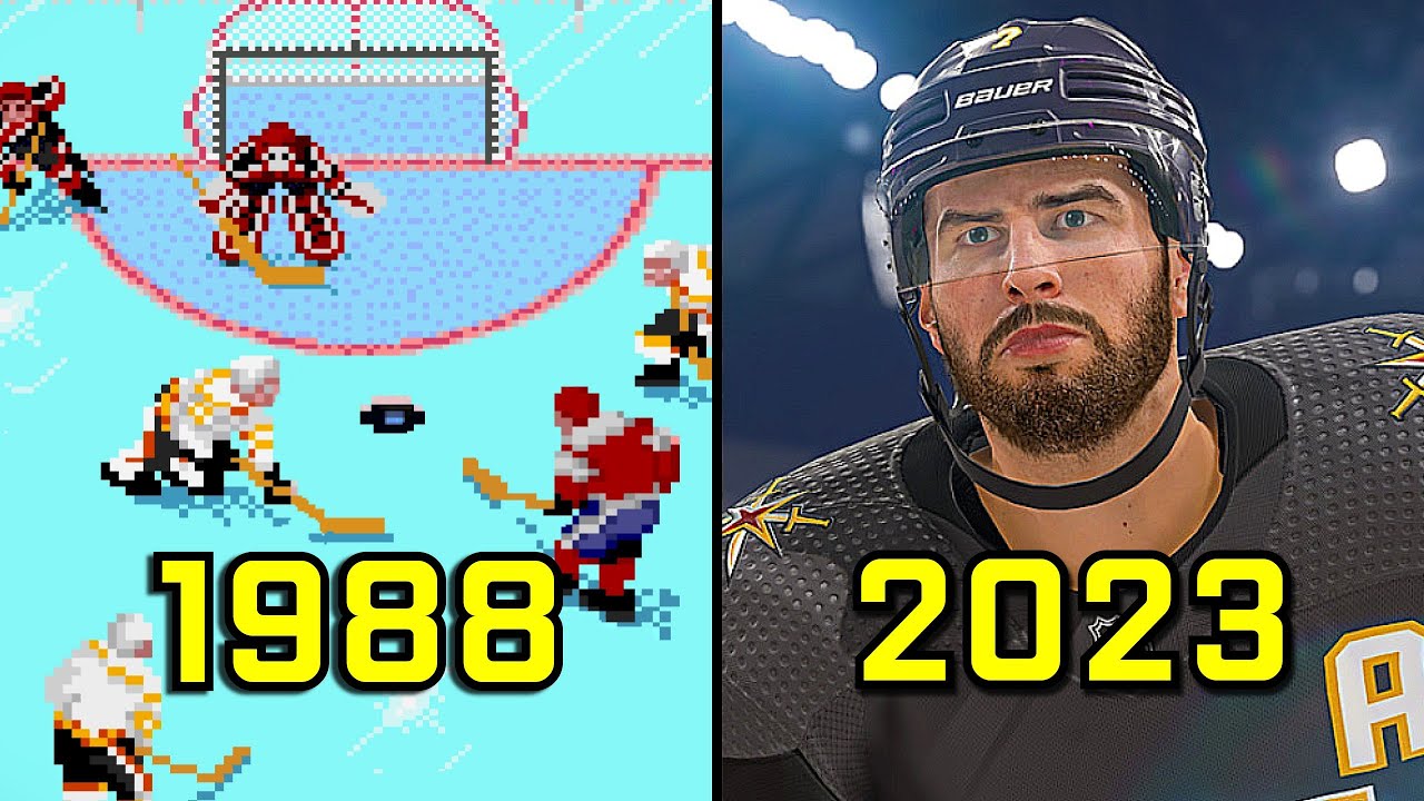 Evolution of NHL Games 1988 - 2023