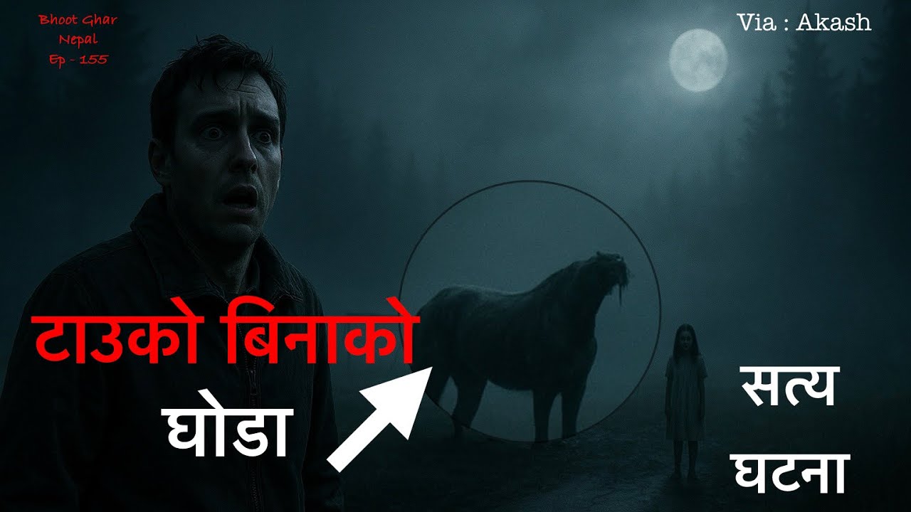 NEPALI HORROR STORY // बिना टाउको को घोडा // Nepali bhoot ko katha // सत्य घटना // Bhoot Ghar 