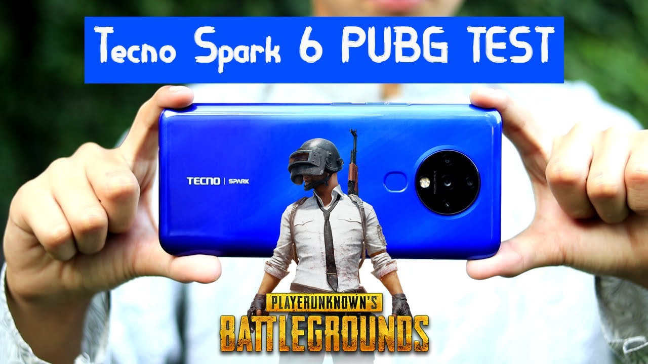 Tecno Spark 6 Pubg Test | Heating Test & Battery Drain Test