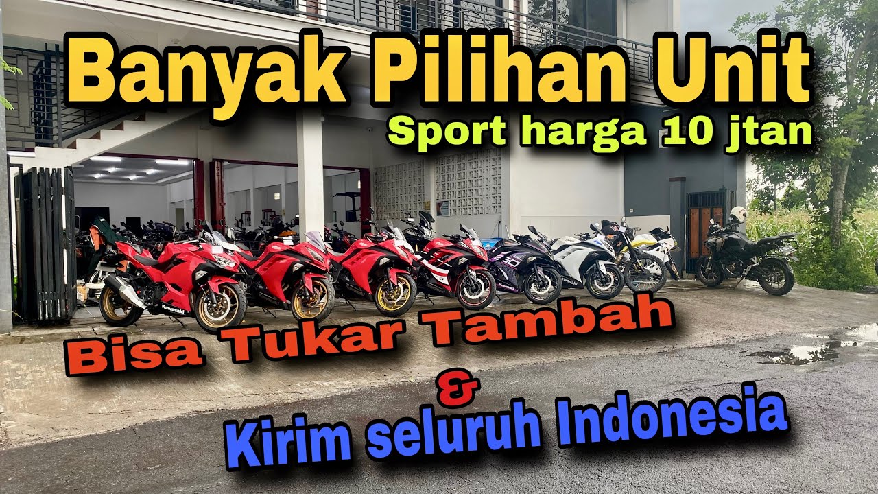 READY BANYAK MOTOR SPORT & BANYAK PILIHAN LAIN JUGA‼️⁉️