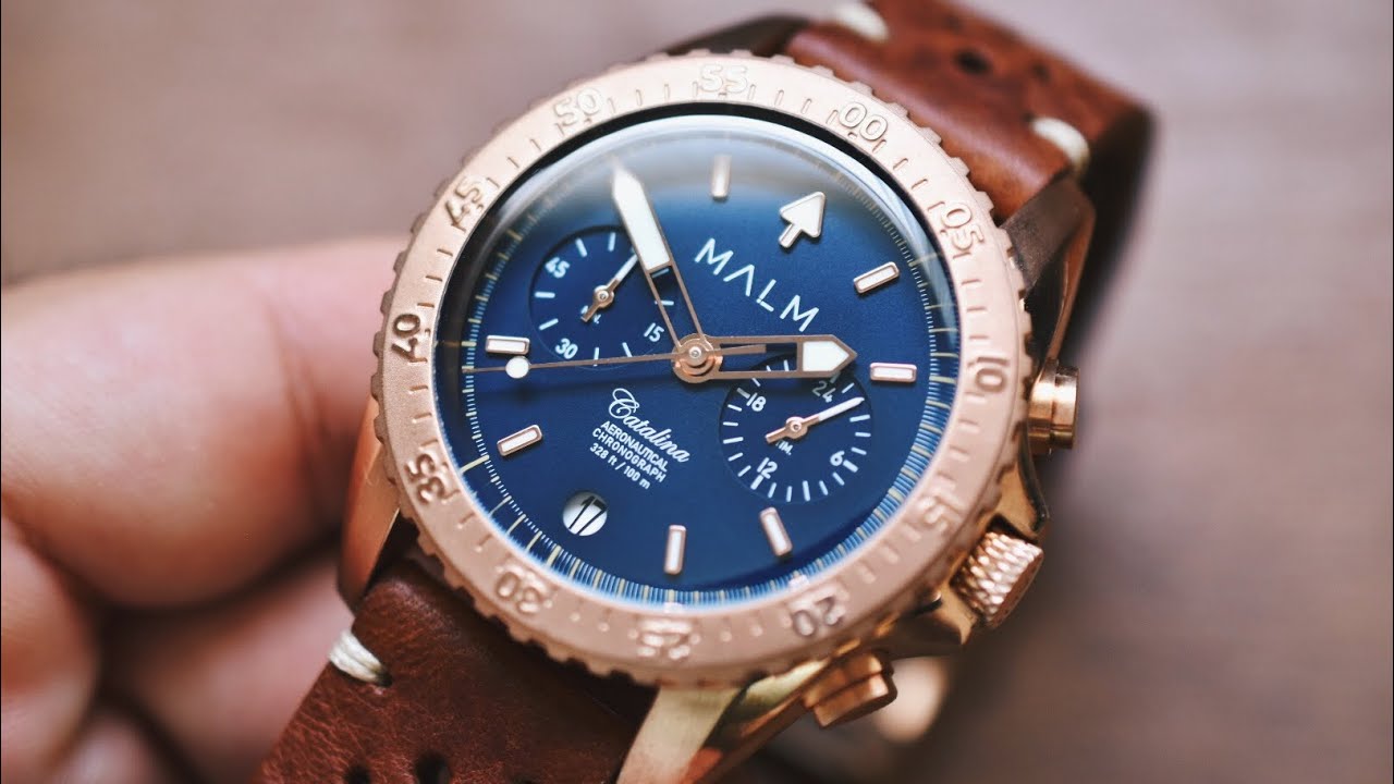 A Bronze Aeronautical Chronograph W/ A Hefty Price Tag... Is It Worth It? (MALM Catalina Review)
