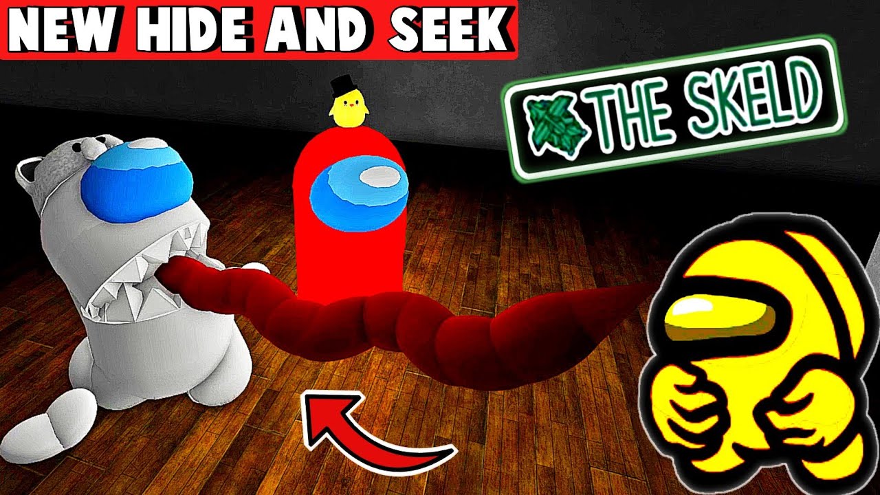 Among Us - Hide N Seek  - Hider/Seeker Gameplay (Roblox) Part 491