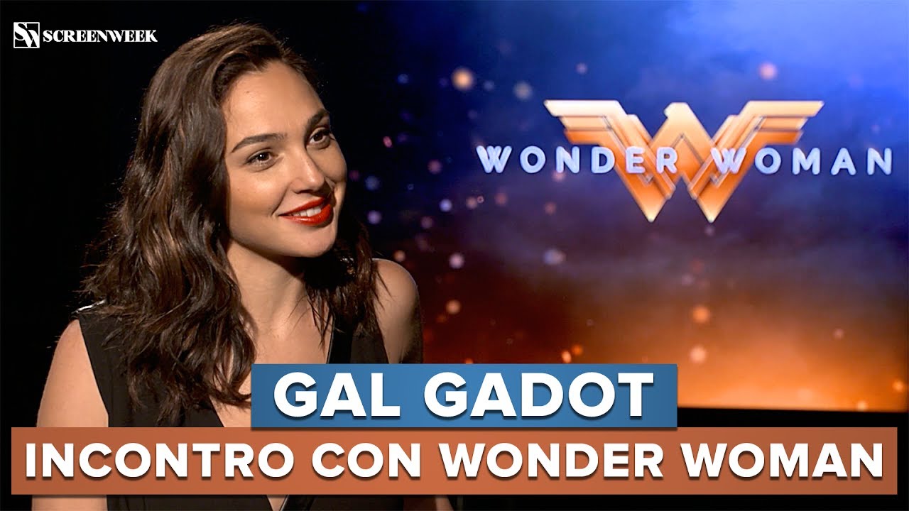 GAL GADOT racconta WONDER WOMAN a Screenweek! #Interviste