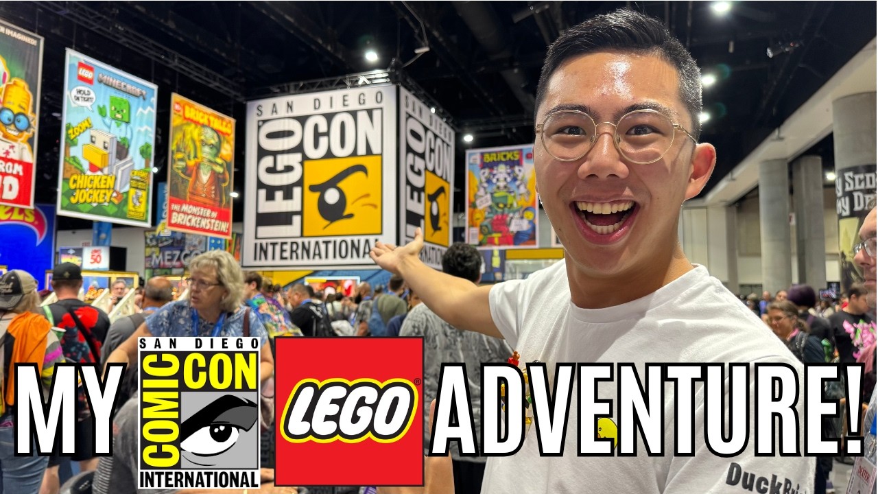 My Insane LEGO Adventure at San Diego Comic Con 2025!