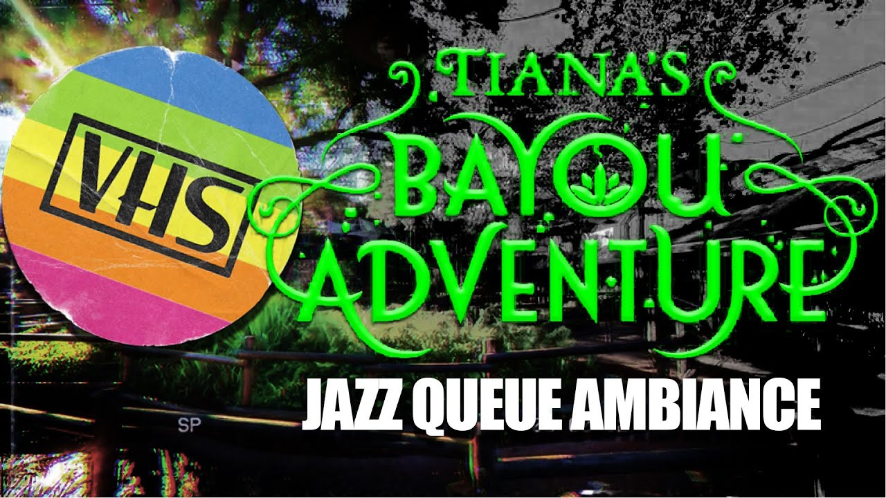 7 Hours of VHS Tiana’s Bayou Adventure | Fall asleep in Disney Queue Ambiance Jungle Cruise