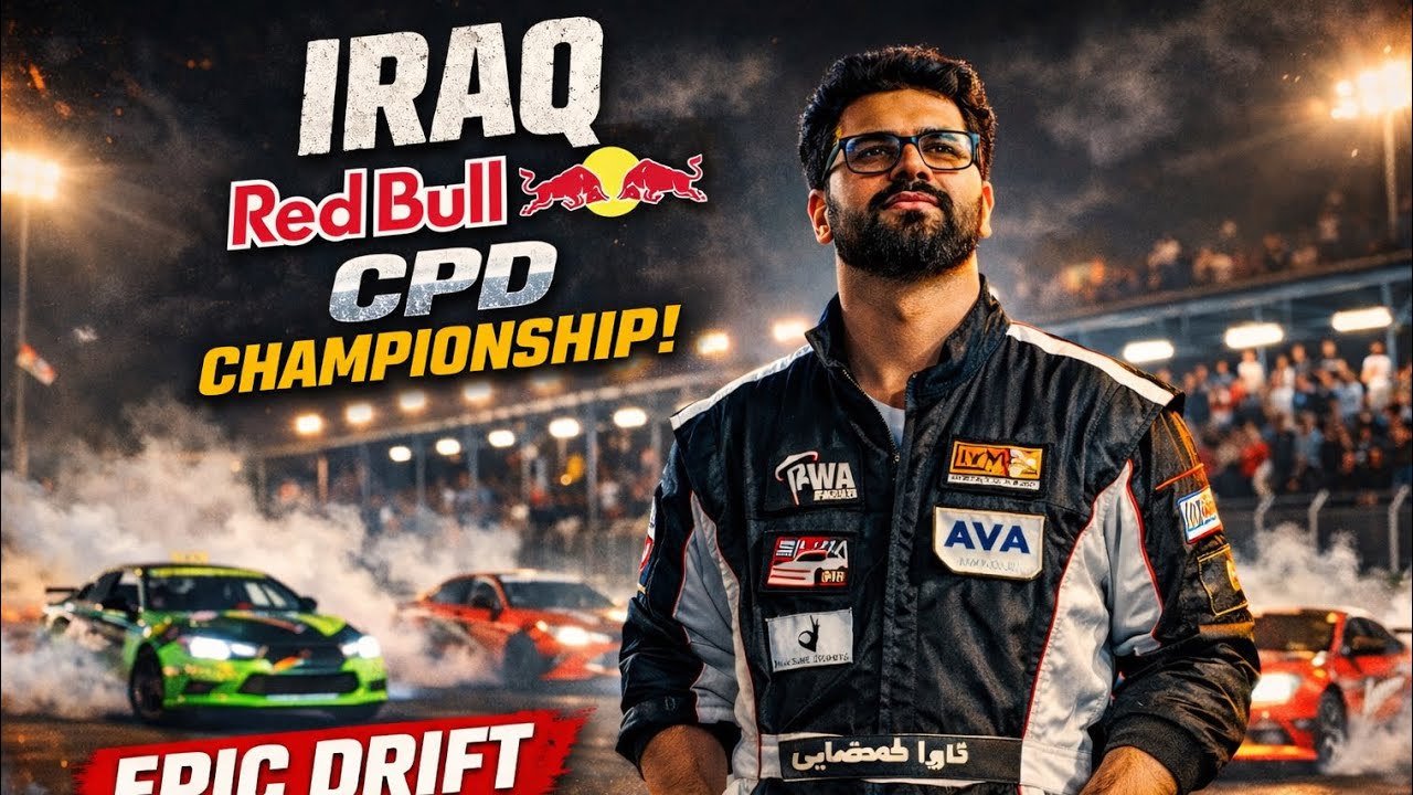 THE %80 of SKILLS | BAGHDAD REDBULL CAR PARK DRIFT 2025