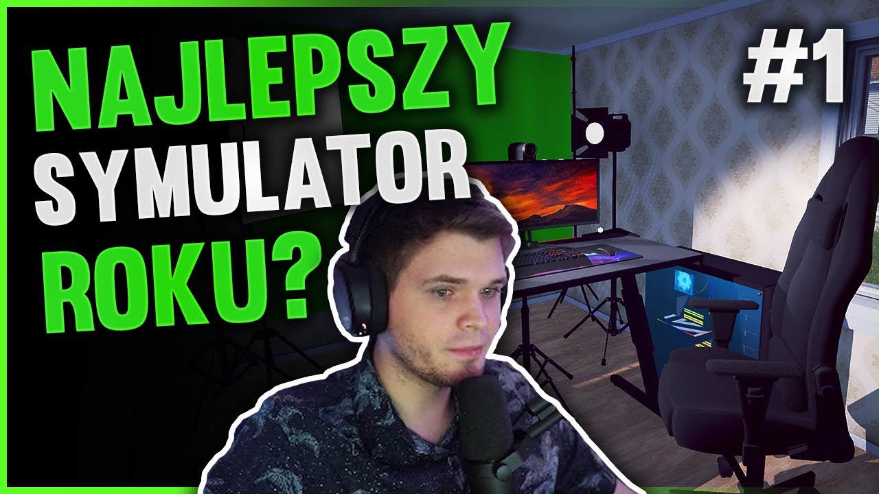 ZOSTAŁEM STREAMEREM! | Streamer Life Simulator #1