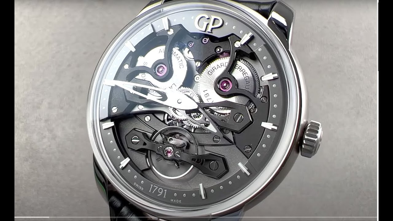 Girard Perregaux Neo Bridges Automatic Titanium 84000-21-001-BB6A Girard Perregaux Watch Review