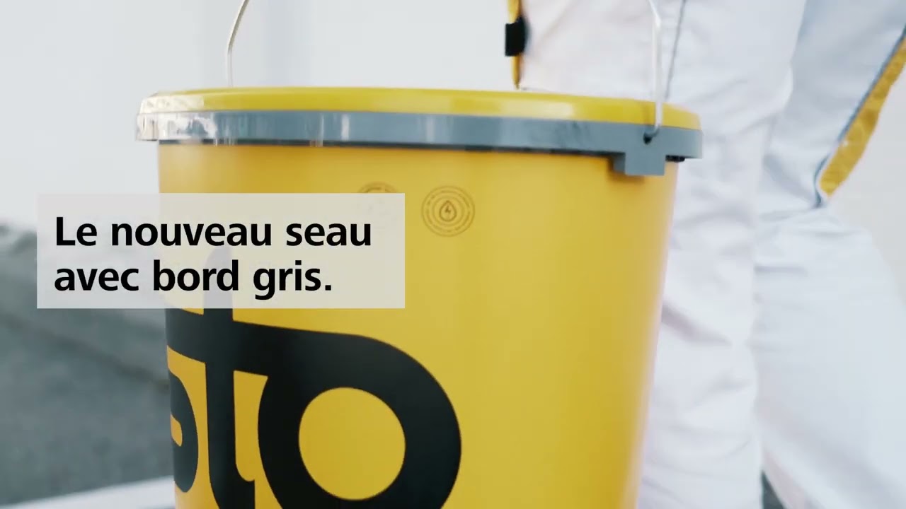 Seau en plastique recycl&eacute;