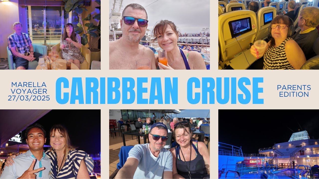 MARELLA VOYAGER: VLOG 1: 27/03/2025 + Parents on tour + Sail away party + Nona's restaurant