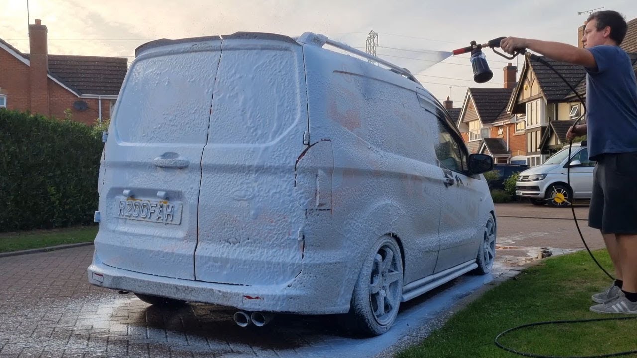 Full Exterior Detail Wash + 8 Weeks Protection Modified Ford Transit Courier