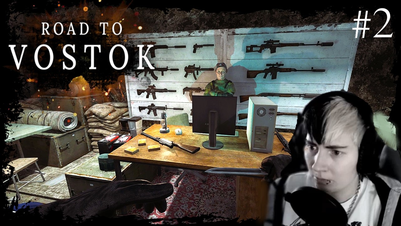☠️Outpostissa on mulle teltta! - Road to Vostok EA☠️ #2