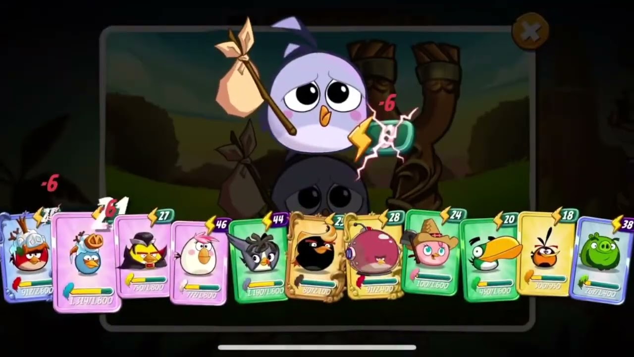 Angry Birds 2, hatchling leaves collection