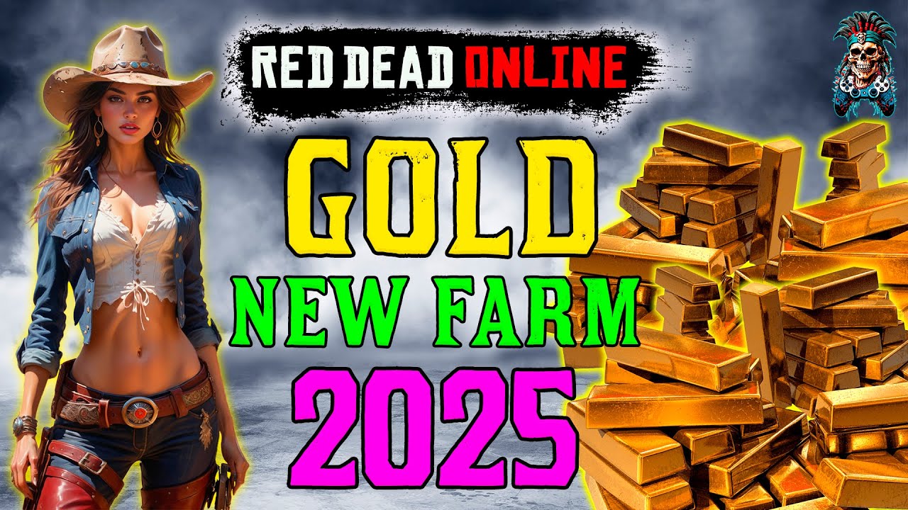 Новые золотые слитки для соло-фермы в Red Dead Online 2025