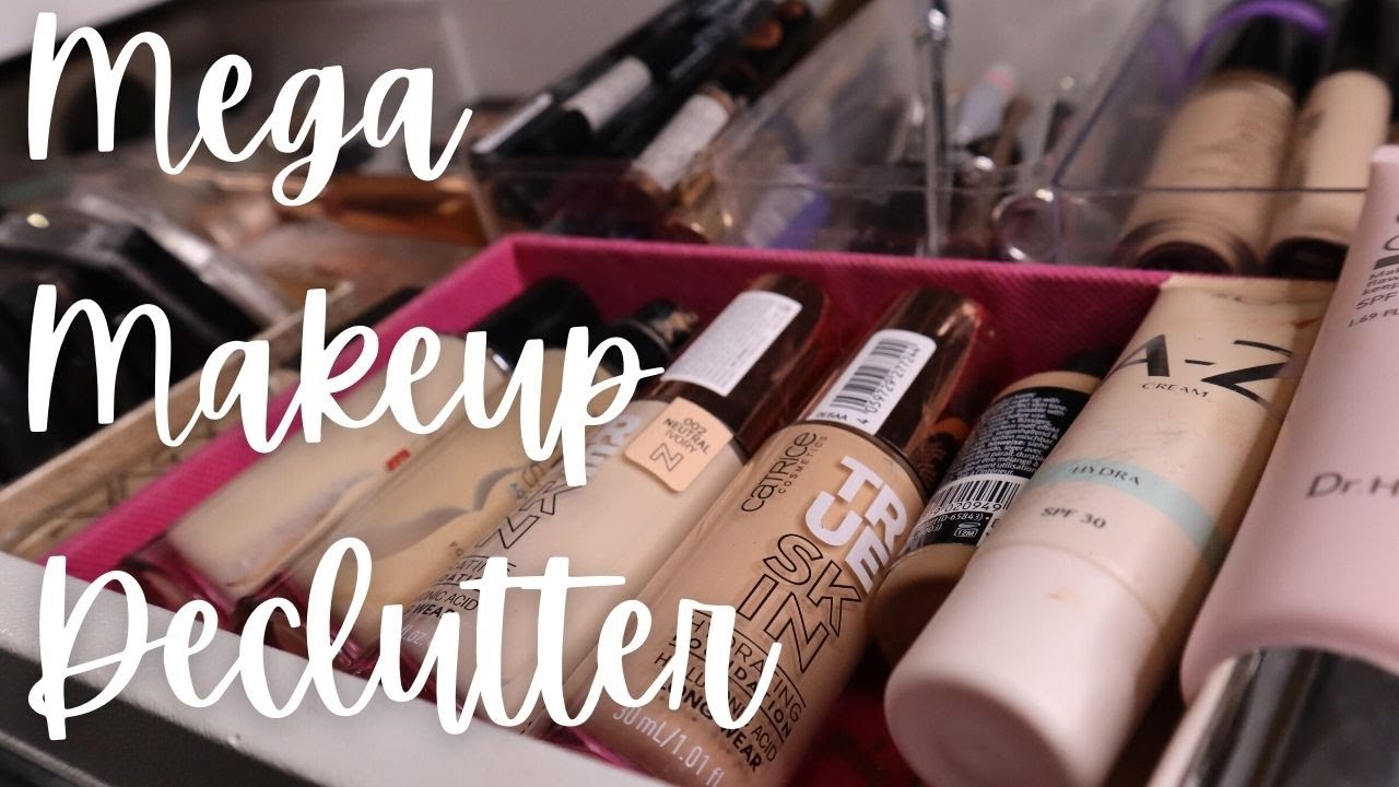 Mega Makeup Declutter ❤️ Arunc multe produse de machiaj din colecția mea #6