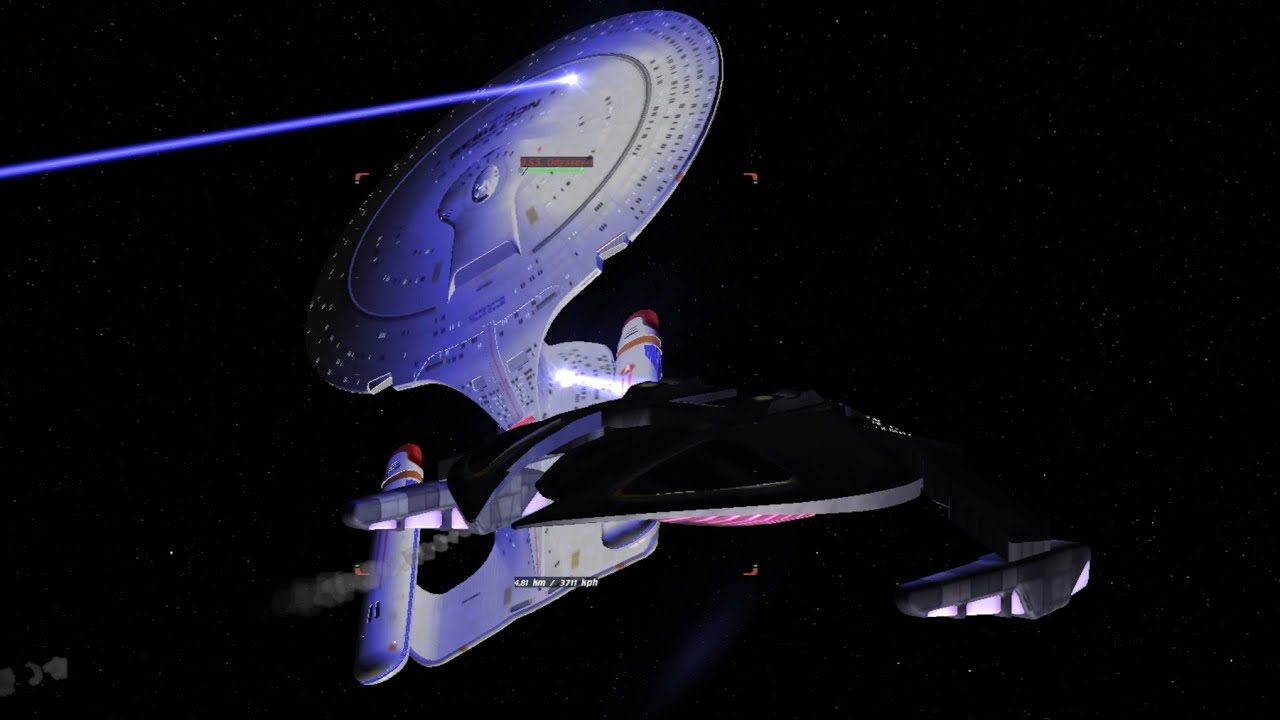 How Many Jem'Hadar Fighters Does It REALLY Take To Destroy The Odyssey? | Star Trek Bridge Commander