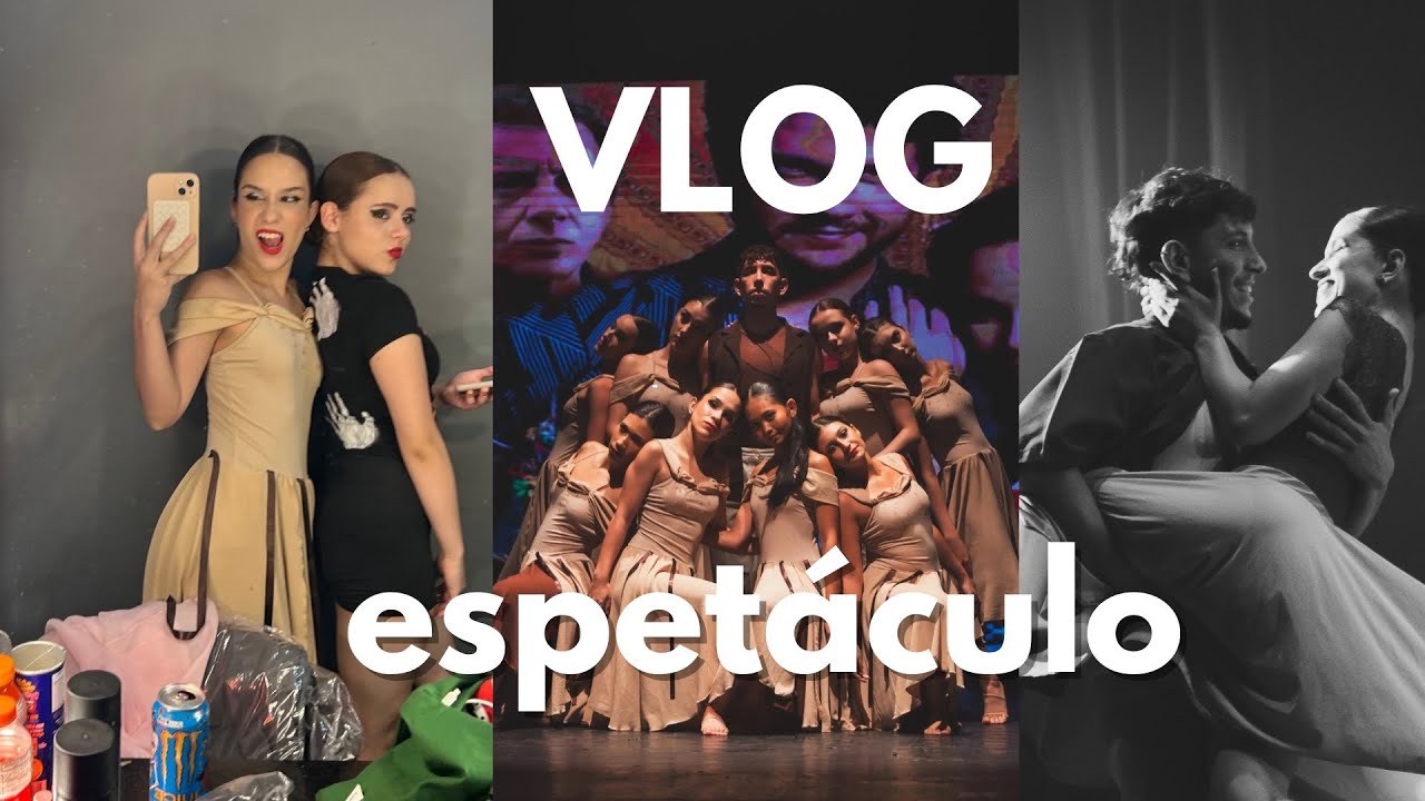 living my balletcore dream | VLOG ESPETÁCULO