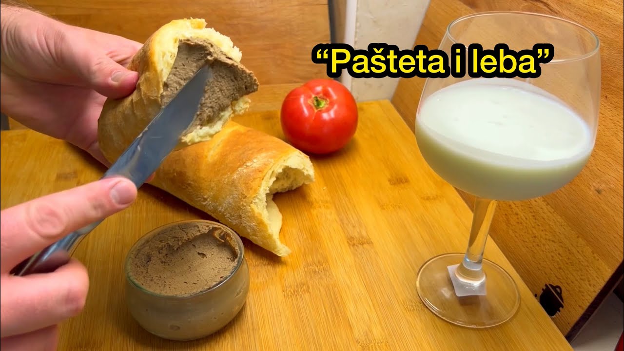 Pašteta i leba! Sirotinjski ali pošteno i sa stilom! STOP kupovnim paštetama!!! #doručak #hrana