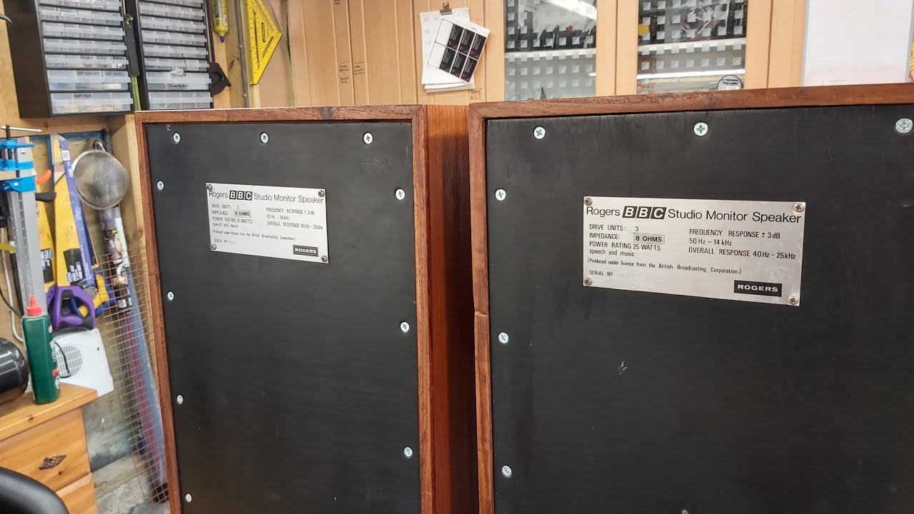 Roger's LS3/6 Speakers