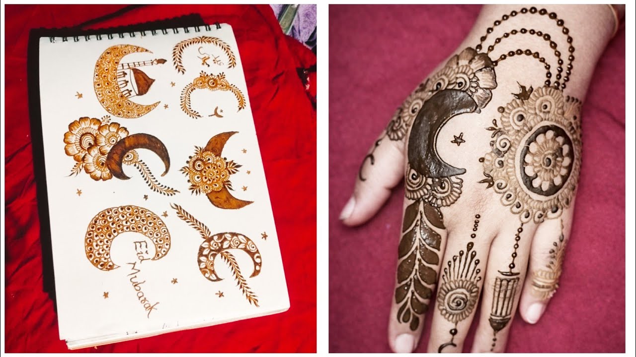 Henna_Designs is live! FREE LIVE MEHNDI CLASS: Ramadan Special Moon Mehndi 🤗Eid mehndi🌜easy tutorial
